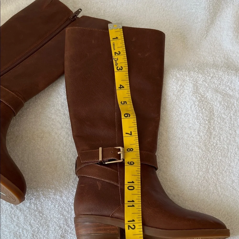 GB Girls Brown Knee-High Boots